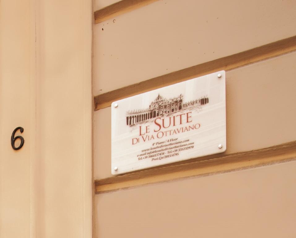 Le Suite Di Via Ottaviano - Suite In Rome B&B Экстерьер фото